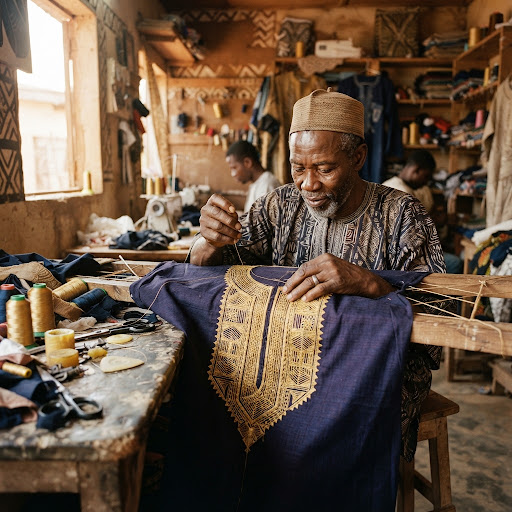 Atelier Dossou - Maître Brodeur Traditionnel
