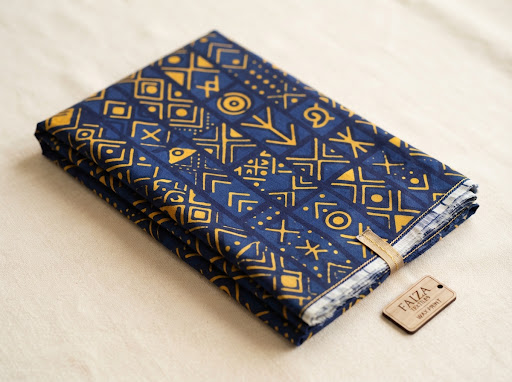 Pagne Wax Indigo Royal